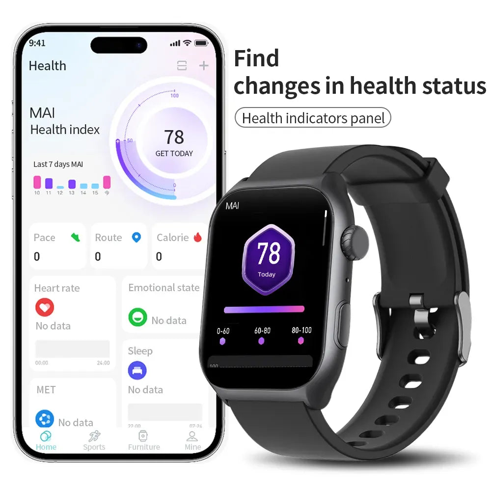 ionoswatch Gesundheits- und Fitness-Smartwatch