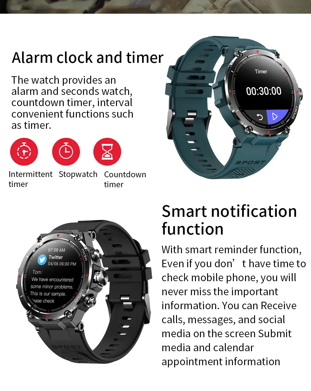 ionoswatch GPS-Tracking-Wanderuhr