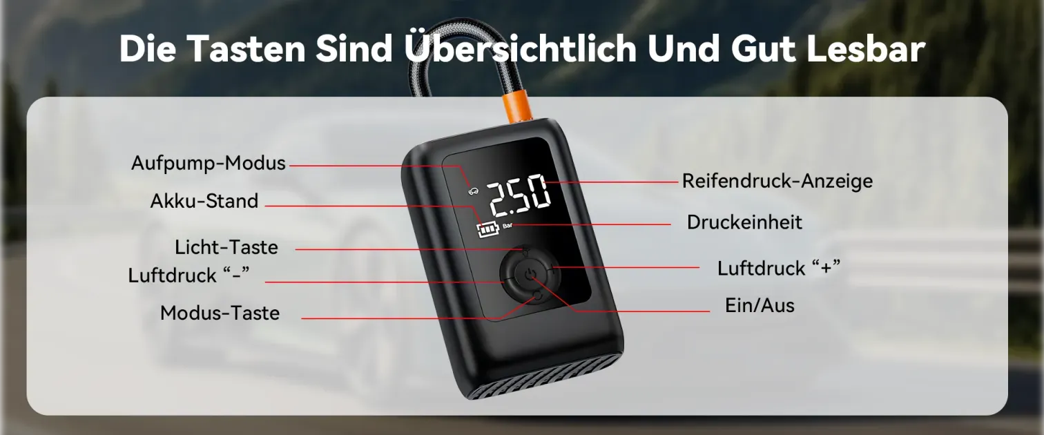 BloomEra™ Akku Luftpumpe & Akku Kompressor