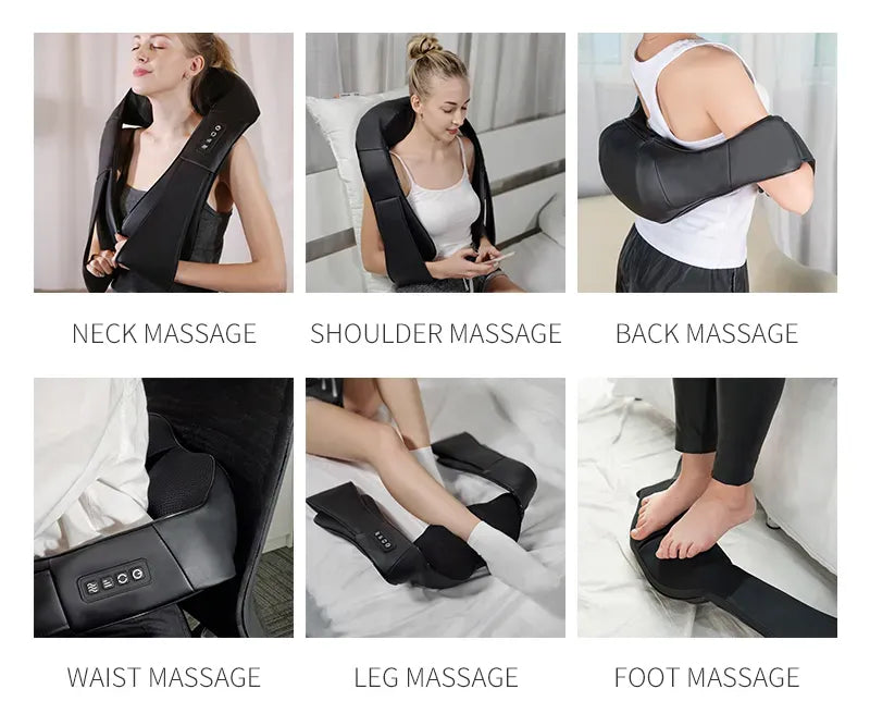 Rovikshop.de Shiatsu-Nacken- und Schultermassagegerät