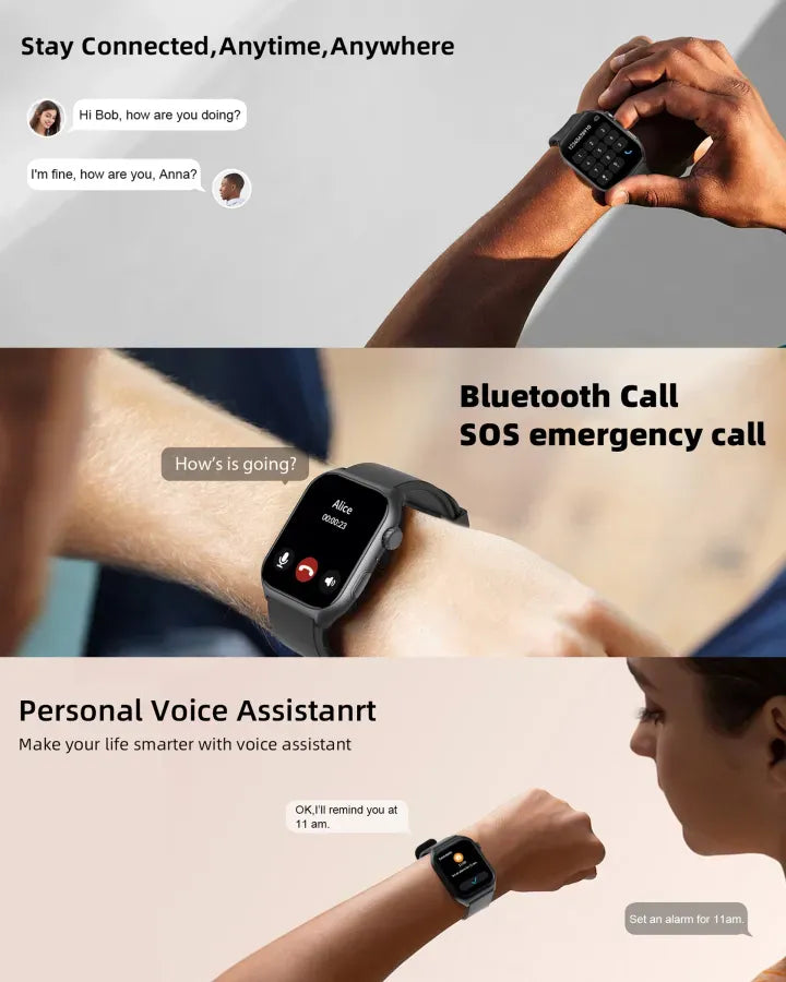 ionoswatch Gesundheits- und Fitness-Smartwatch
