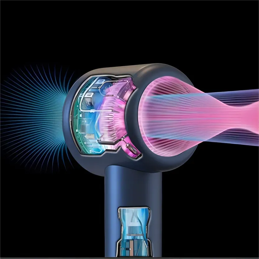 Voeflow Haartrockner mit negativen Ionen