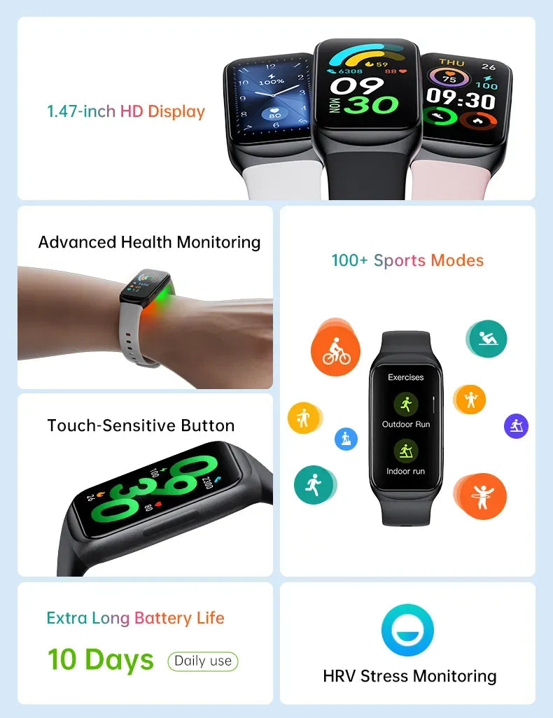 ionoswatch  Gesundheits- und Sport-Smartwatch