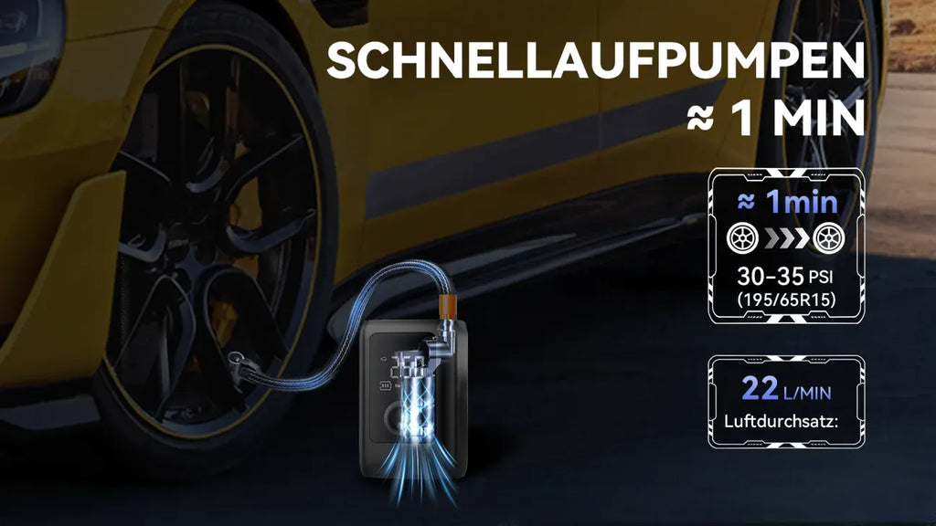 BloomEra™ Akku Luftpumpe & Akku Kompressor