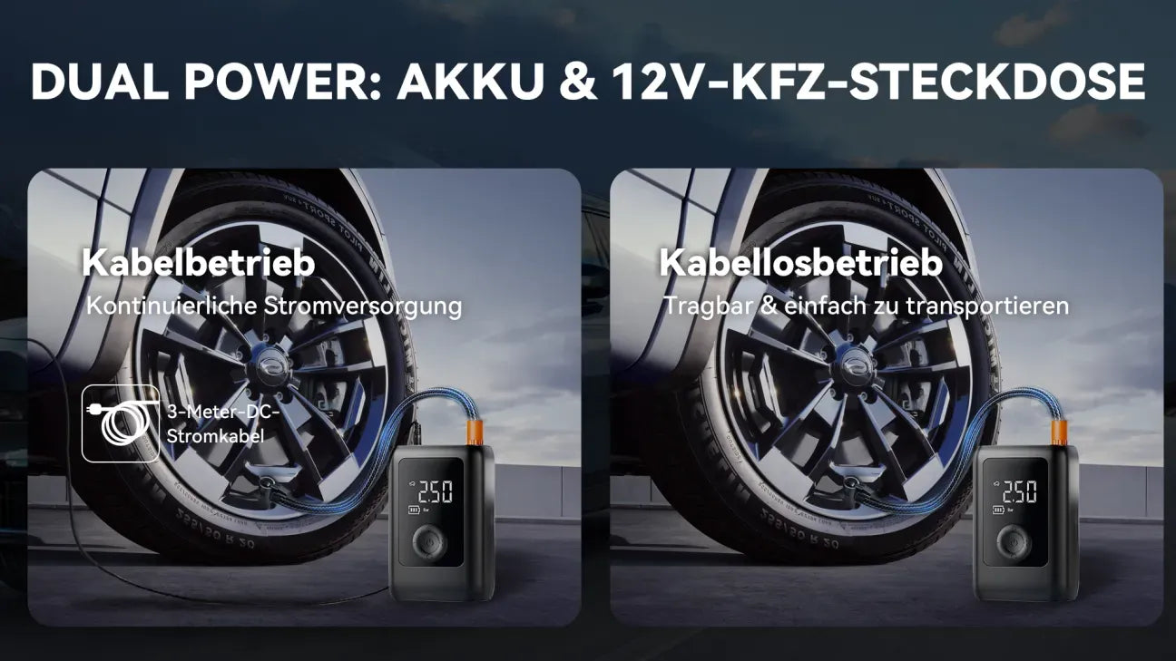 BloomEra™ Akku Luftpumpe & Akku Kompressor