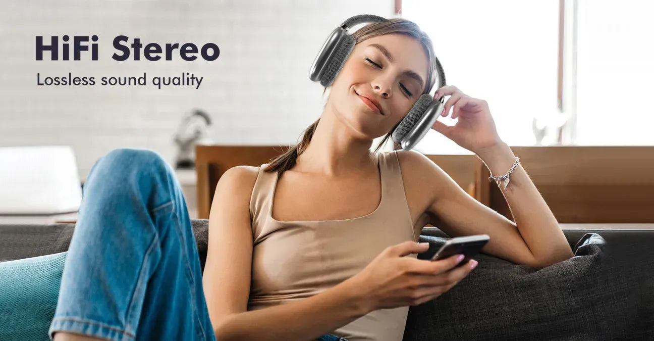 Rovikshop.de Drahtloser HiFi-Stereo-Kopfhörer