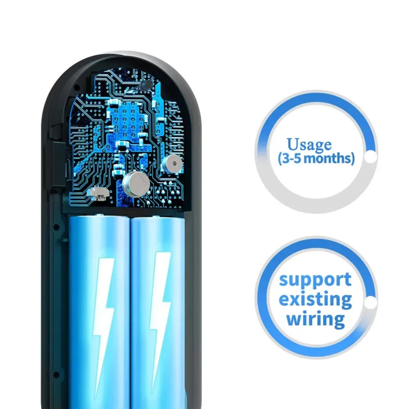 Rovikshop.de Intelligente kabellose 2K-HD-Türklingel (unterstützt Alexa, Google)