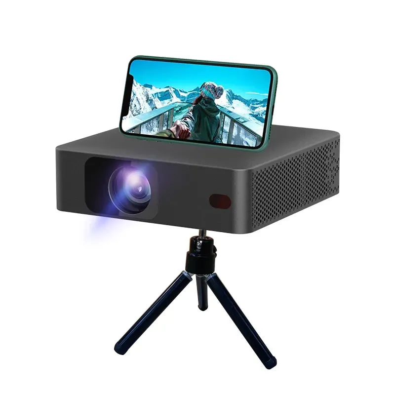 Rovikshop.de Intelligenter HD-Projektor (Mit Schwenkhalterung)